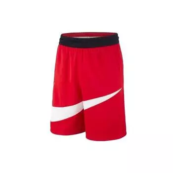 Мужские дышащие повседневные спортивные шорты с большим логотипом Nike, красные BV9386-657 S