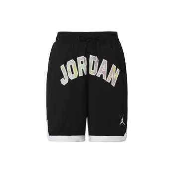 Мужские дышащие спортивные шорты с логотипом Jordan Alphabet, черные DM1415-010 M
