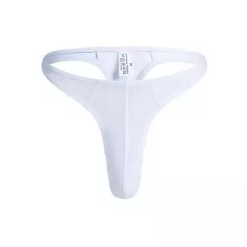 Мужские дышащие трусы Ice Silk с заниженной талией и принтом «нос слона» с большим карманом в европейском и американском стиле, однотонные, Т-образный дизайн XL