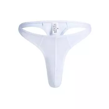 Мужские дышащие трусы Ice Silk с заниженной талией и принтом «нос слона», большим карманом и Т-образным вырезом на спине Large