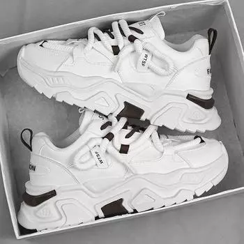 Мужские дышащие весенние кроссовки 2024 года: Модная, универсальная, увеличивающая рост повседневная спортивная обувь Size 39