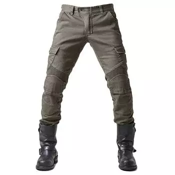 Мужские джинсы для велоспорта, мотоциклетный комбинезон с защитой от падения, дышащий, износостойкий, на все времена года L