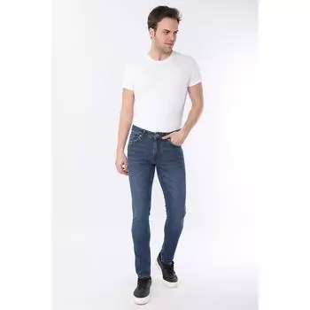 Мужские джинсы скинни Bernardo темно-синие