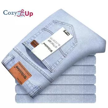 Мужские джинсы скинни комфортного эластичного кроя Cosy Up (Ранее) 28 синий