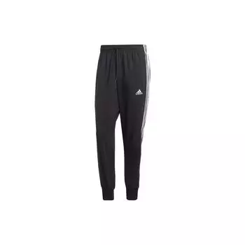 Мужские джоггеры Adidas Aeroready Essentials с тремя полосками и шнурком, черные IC0041 M