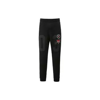Мужские джоггеры Adidas Neo Elastic с высокой талией и вышивкой логотипа, черные AY9693 M