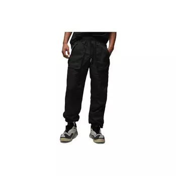 Мужские джоггеры Jordan из однотонной ткани, черные DX9646-010 XXL