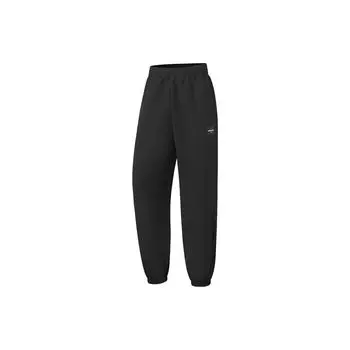 Мужские джоггеры Li Ning Fitness Series, однотонные, со средней талией, прямые, AYKT547-3 XL