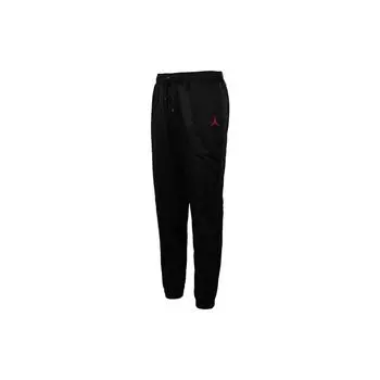 Мужские джоггеры с логотипом Jordan Tapered Red Jumpman, черные AV1306-010 L