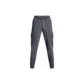 Мужские джоггеры с однотонным логотипом Under Armour Серые 1373572-012 M