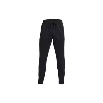 Мужские джоггеры с однотонным логотипом Under Armour, черные 1373721-001 S