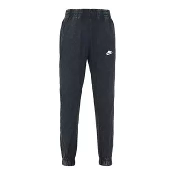 Мужские джоггеры с принтом логотипа и эластичной резинкой на талии Nike, черные DQ4586-010 M