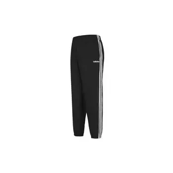 Мужские джоггеры с тремя полосками и маленьким логотипом Adidas, черные DQ3100 XS