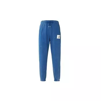 Мужские флисовые брюки Jordan Essential Statement, однотонные синие DR3090-485 M