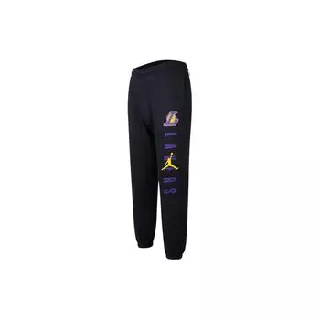 Мужские флисовые джоггеры Jordan NBA Courtside Statement Edition Los Angeles Lakers, черные DB1774-010 M