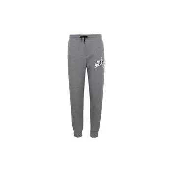 Мужские флисовые джоггеры с манжетами Jordan Jumpman Classics, карбоновые серые DB6759-091 L