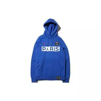 Мужские флисовые худи Jordan Paris Saint-Germain, королевский синий BQ8351-480 XS