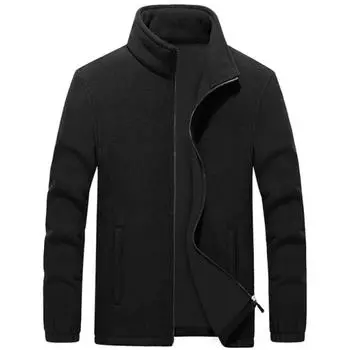 Мужские флисовые куртки из софтшелла больших размеров, мужские теплые толстовки, термопальто, ветровка, спортивная одежда, брендовая одежда 7XL, 8XL, 9XL M красный