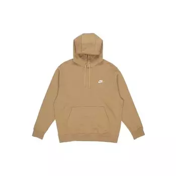 Мужские флисовые пуловеры с капюшоном Nike Sportswear Club цвета хаки BV2655-258 M