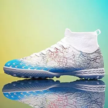 Мужские футбольные бутсы Детские футбольные бутсы Женские профессиональные футбольные бутсы Противоскользящие футбольные бутсы Chaussure TF/FG Уличные футбольные бутсы 35