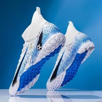 Мужские футбольные бутсы Детские футбольные бутсы Женские профессиональные футбольные бутсы Противоскользящие футбольные бутсы Chaussure TF/FG Уличные футбольные бутсы 37