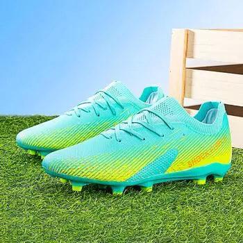 Мужские футбольные бутсы Детские футбольные бутсы Женские профессиональные футбольные бутсы Противоскользящие футбольные бутсы Chaussure FG Уличные футбольные бутсы 36 чёрный