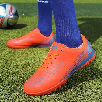 Мужские футбольные бутсы FG/TF, нескользящие, тренировочные, сверхлегкие, на шнуровке, легкие, повседневные, футбольные бутсы 45 35