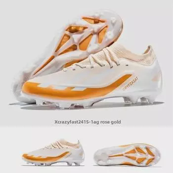 Мужские футбольные бутсы Messi Falcon: Нескользящие длинные бутсы для юношеских соревнований 43