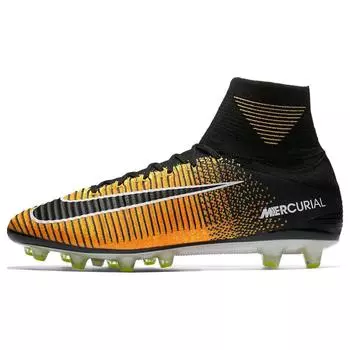 Мужские футбольные бутсы Nike Mercurial Superfly 5 AG-Pro Оранжевый лазерно-оранжевый черный 831955-801 40.5
