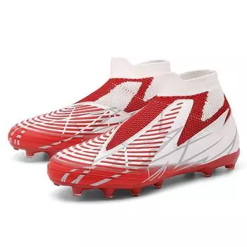 Мужские футбольные кроссовки Мужские футбольные бутсы для взрослых и детей Футбольные бутсы до щиколотки Бутсы для тренировок на траве Спортивная обувь Мужские кроссовки 45 синий