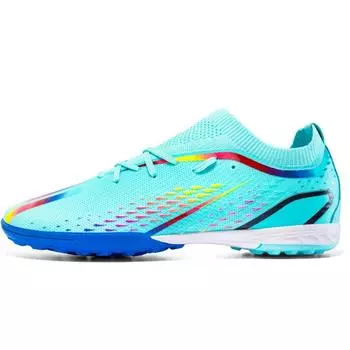 Мужские футбольные кроссовкиФутбольные бутсы TF/FG Для тренировок на открытом воздухе Футбольные бутсы Мужчины Женщины Взрослые подростковые бутсы Тренировочные матчевые кроссовки Дышащие низкие кеды 35