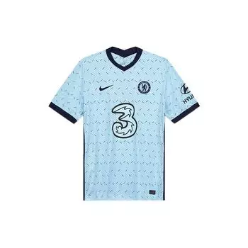 Мужские футбольные майки сезона Chelsea Away Fan Edition 2020/2021, светло-кобальтово-синие CD4229-495 L