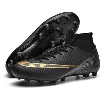 Мужские футбольные тренировочные кроссовки с высоким верхом для искусственной травы 36