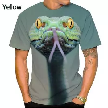 Мужские футболки, быстросохнущие топы, летняя мода, уличные футболки с коротким рукавом, футболки с 3D-графикой, свободная мужская одежда S