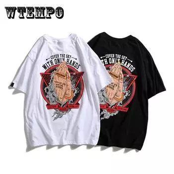 Мужские футболки High Street, повседневные рубашки большого размера с круглым вырезом и короткими рукавами, летние мягкие свободные топы, модные индивидуальные футболки в стиле Харадзюку XXXXXL