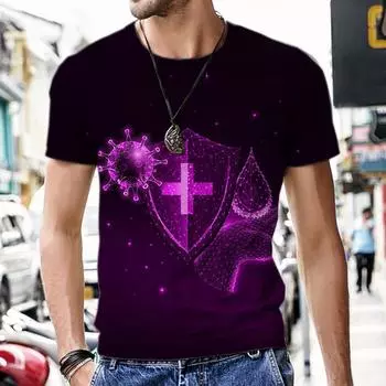 Мужские футболки, модные летние топы, забавные топы с круглым вырезом в стиле хип-хоп, повседневные пляжные футболки с короткими рукавами, новинка 2022 года, уличная футболка большого размера S