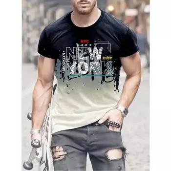 Мужские футболки Pizi Handsome с клоуном, круглым вырезом, с 3D-принтом, мужские праздничные карнавальные повседневные летние футболки с коротким рукавом S