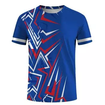 Мужские футболки с 3D принтом и графикой, летние топы с коротким рукавом, модные мужские футболки большого размера, быстросохнущая спортивная футболка