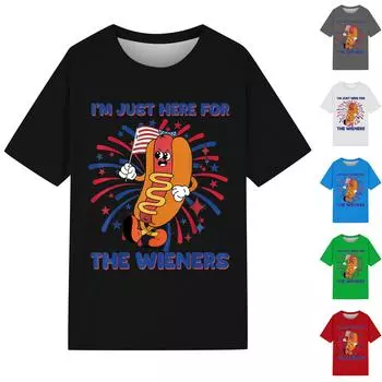 Мужские футболки с графическим принтом текста, уличная повседневная одежда с короткими рукавами и принтом S чёрный