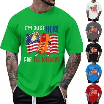 Мужские футболки с графическим принтом, уличная повседневная одежда с короткими рукавами и принтом L чёрный