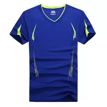 Мужские футболки с V-образным вырезом для бодибилдинга, повседневные, однотонные, быстросохнущие, для тренировок, фитнеса, университетской футболки M