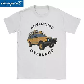 Мужские футболки унисекс Camel Trophy Adventure Overland Discovery, одежда из 100% хлопка, забавная футболка с принтом 4XL