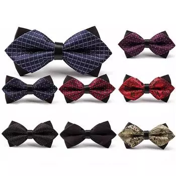 Мужские галстуки-бабочки для жениха, свадебная мода, регулируемый смокинг, галстук-бабочка, деловые красочные галстуки 1