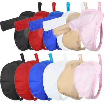 Мужские глянцевые невидимые стринги C-String с выпуклым дизайном, дышащие стринги для подарка на День святого Валентина или годовщину Type A