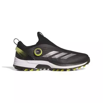 Мужские гольф-туфли Adidas Golf Adizero Zed G 25 Boa Core Sulfur см 2E Черный/Серебристый металлик/Чистый 26.5