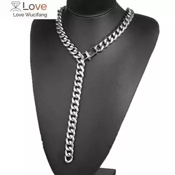 Мужские хип-хоп цепи ожерелья из нержавеющей стали высокого качества Xxxtentacion стиль Майами кубинские цепи ожерелье мужской ювелирный подарок 13MM,40CM