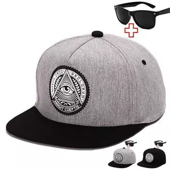 Мужские хлопковые аксессуары, бейсболка, уличная уличная рэперская шляпа в стиле хип-хоп, спортивная солнцезащитная кепка для гольфа серый