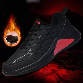 Мужские хлопковые повседневные дышащие теннисные кроссовки на плоской подошве для бега, уличная обувь, спортивная обувь 39 чёрный/золотой