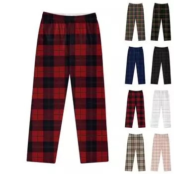 Мужские хлопковые трикотажные брюки, модные спортивные штаны с принтом и карманами S бежевый