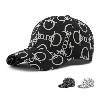 Мужские и женские бейсболки на весну и лето, тонкая дышащая солнцезащитная кепка с принтом, жесткая кепка с солнцезащитным козырьком, шляпа для рыбалки, козырек чёрный